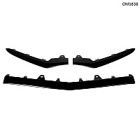 Тунинг черен спойлер лайсни за предна броня Mercedes E-Class W212 Facelift Седан – DMb838